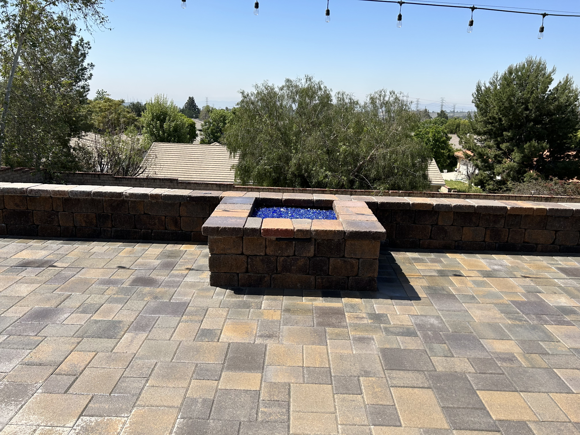 Fire Pit & Paver Patio